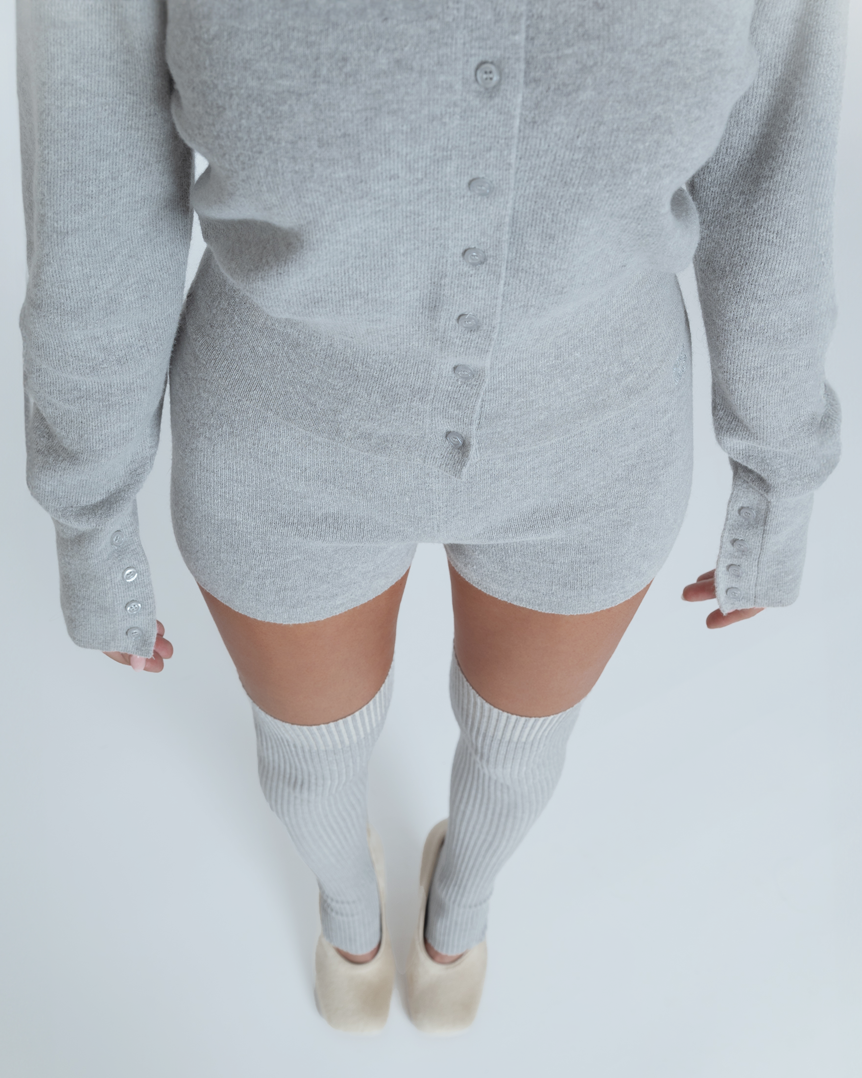 Cardigan Set - Stone